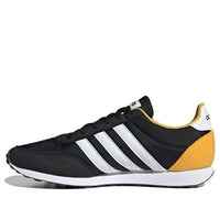 adidas neo V Racer 2.0 'Black White Yellow' EG9913