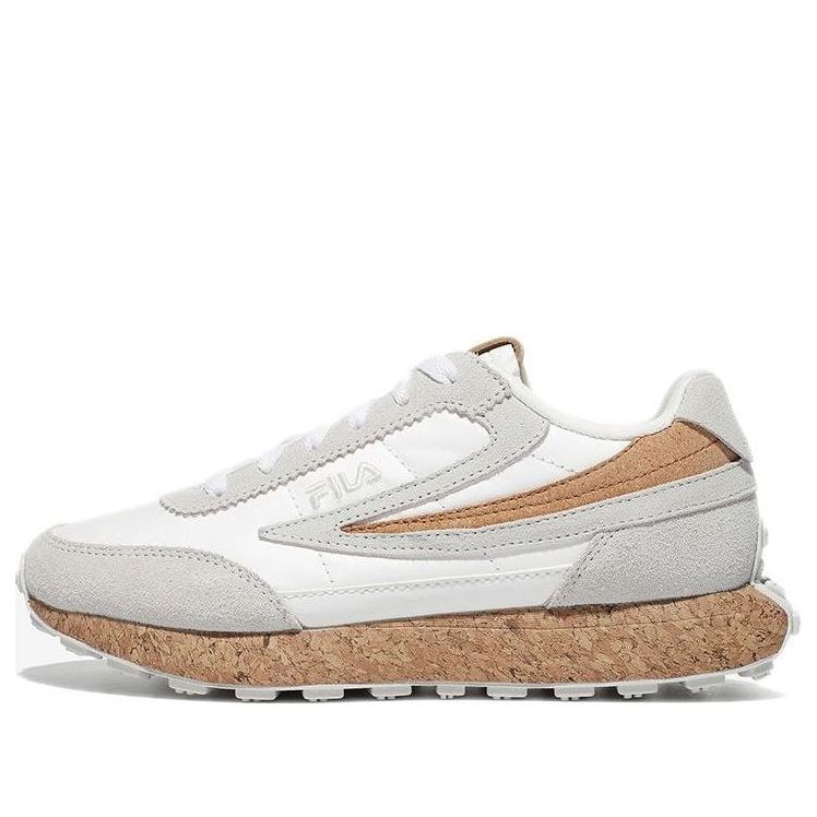 FILA Low-Top 'White Grey Brown' 1RM01885D_102