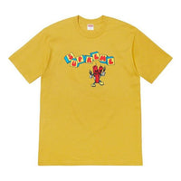 Supreme SS19 Dynamite Tee Printing Short Sleeve Unisex Yellow SUP-SS19-10491