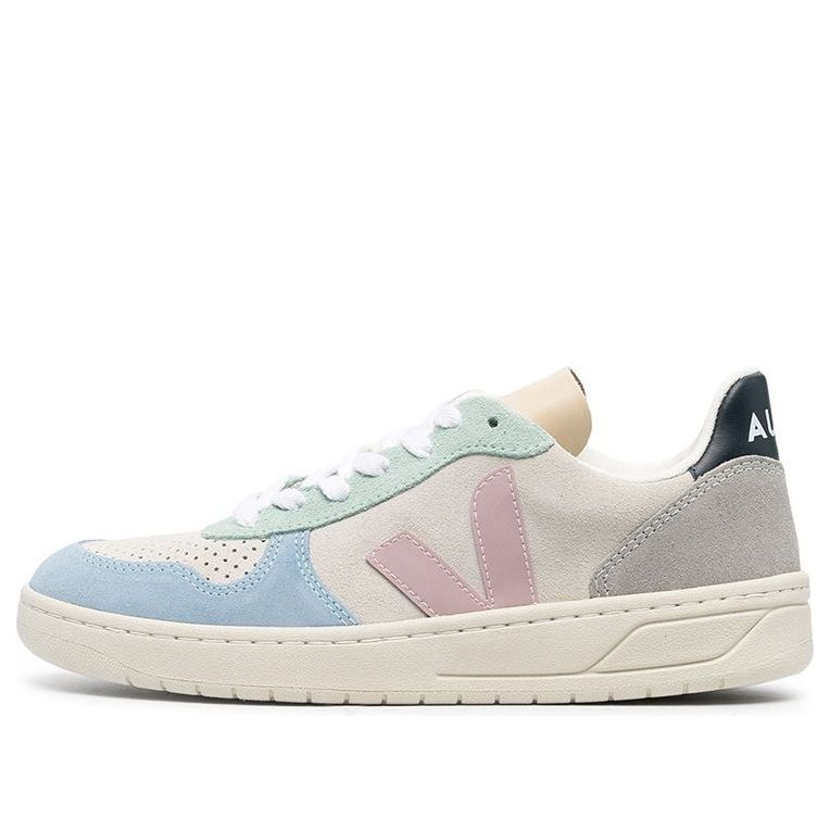 Veja V-10 Suede 'Multicolor Natural-Babe' VX032495A