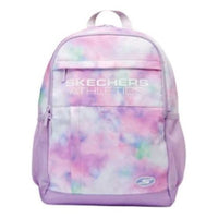 (GS) Skechers Lightweight Large Capacity Fabric Backpack 'Purple Blue White' P323K032