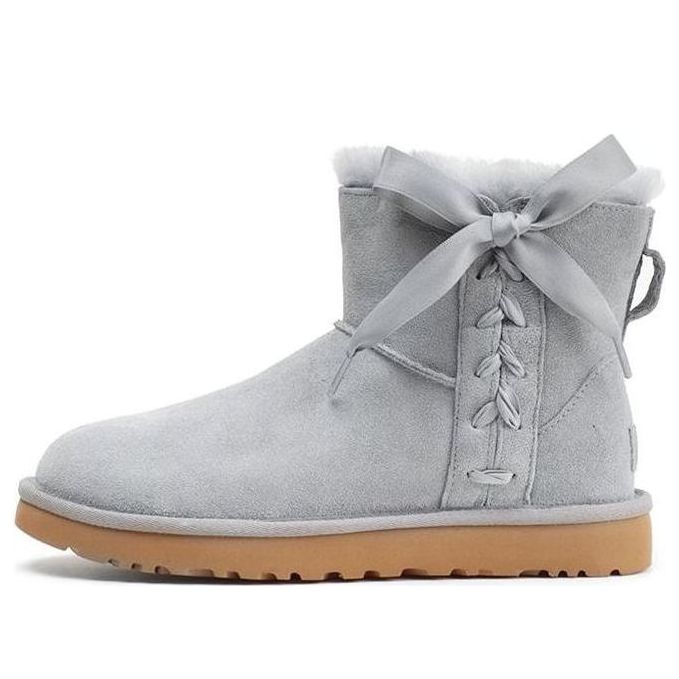 (WMNS) UGG Classic Lace Mini 'Blue Grey' 11037568-GYS