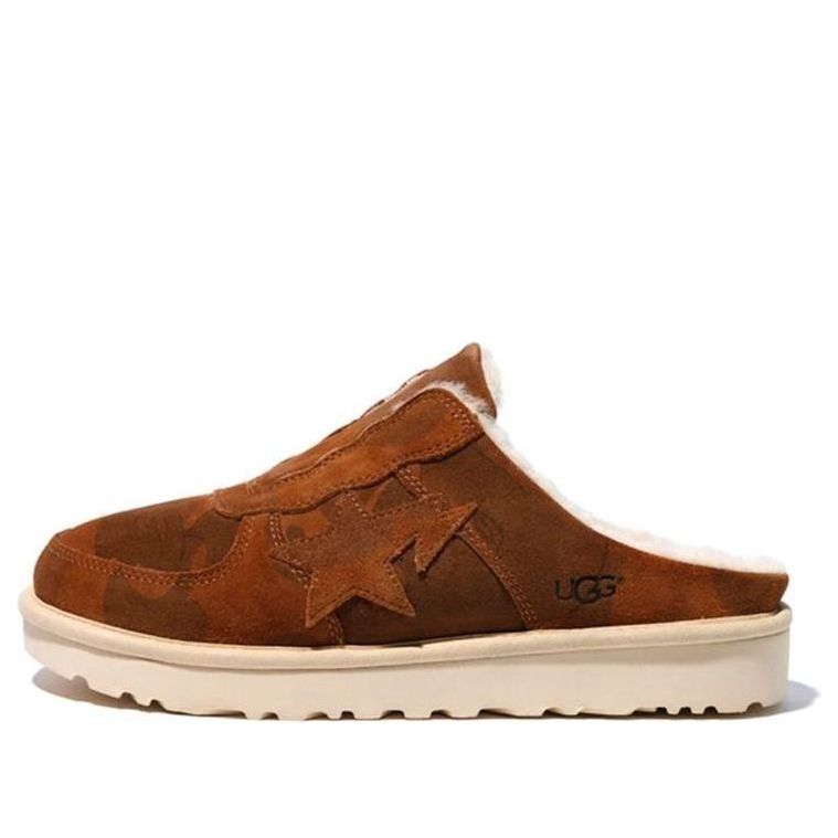UGG X Bape Tasman Fleece Lined Stay Warm Sandals 1104643-CHE