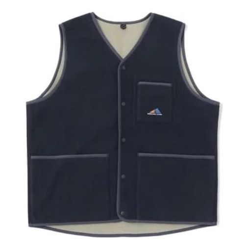 New Balance Soft Fleece Vest Asia Sizing 'Navy' JMTL2061-BK