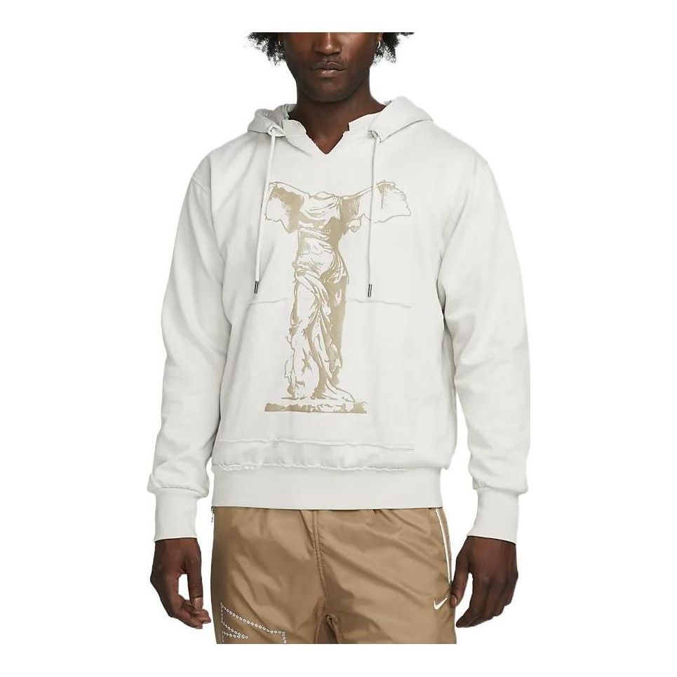 Nike Dri-FIT Standard Issue Premium Pullover Basketball Hoodie 'White' DQ6092-072