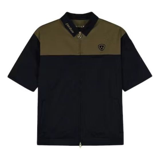 (WMNS) Air Jordan x Aleali May Crew Shirt 'Black Medium Olive' DJ0629-010