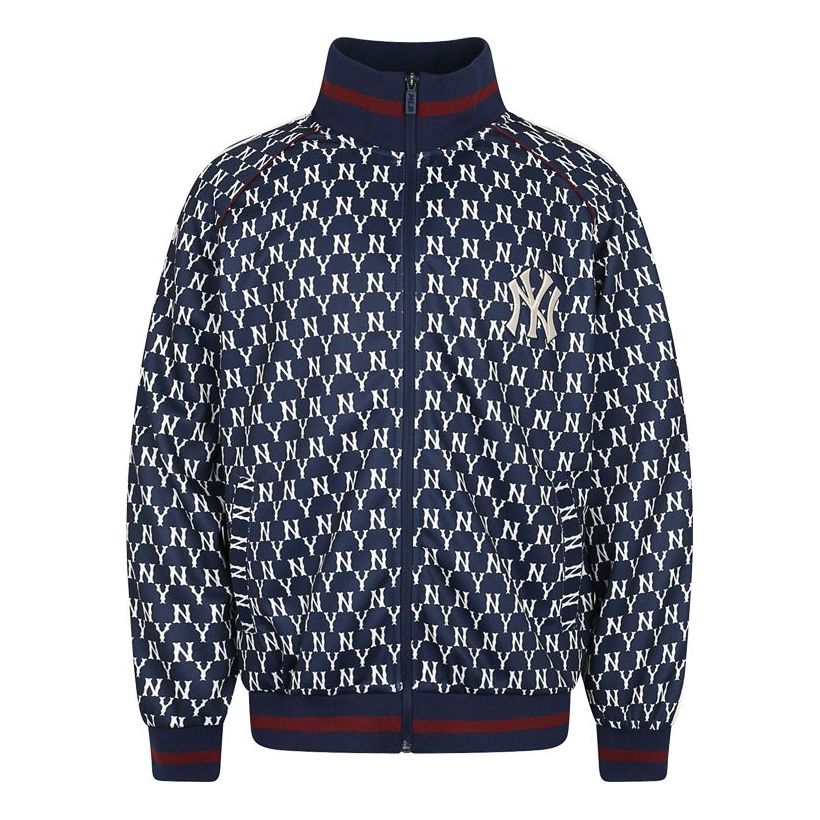 MLB Retro Series Zipper Jacket New York Yankees Unisex Navy Blue 31TRM1031-50N