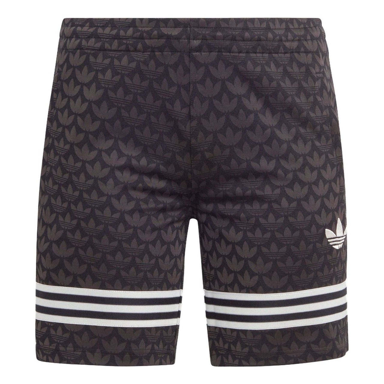 adidas Adicolor 70s Monogram Shorts Asia Sizing 'Black' IP6973