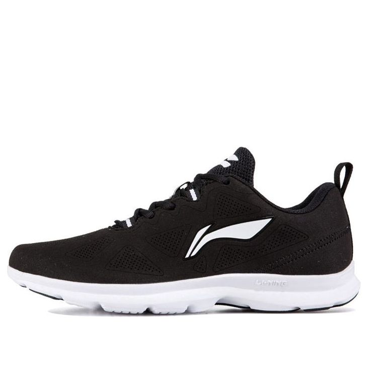 Li-Ning Lightweight Running Shoes 'Black White' ARBN245-5