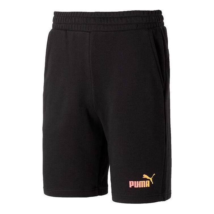 PUMA Logo Shorts 'Black' 627617-01