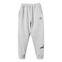 (GS) Mizuno Logo Sports Trousers Pants 'White' 32CF2A30