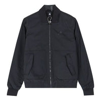 adidas EI JKT FL BOMB Sports Knit Fleece Lined Jacket Black DT2486