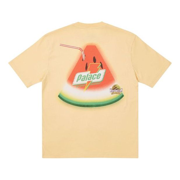PALACE Sugar Logo Short Sleeve Unisex Yellow P20TS025