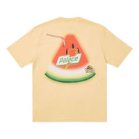 PALACE Sugar Logo Short Sleeve Unisex Yellow P20TS025