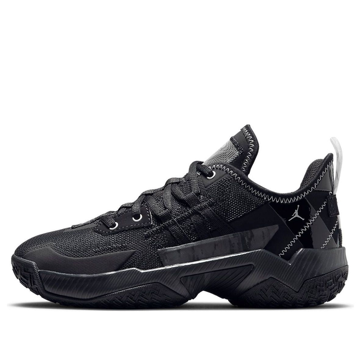 (GS) Air Jordan Westbrook One Take 2 'Black Metallic Silver' CZ0840-001