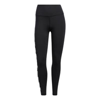 (WMNS) adidas Optime Training Tights Asia Sizing 'Black' H64191