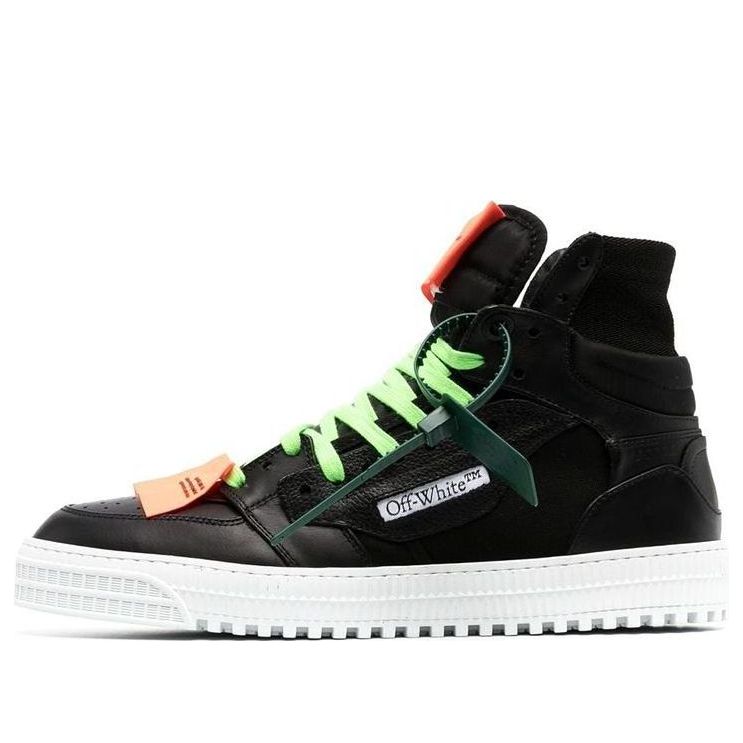 Off-White Off-Court 3.0 High 'Black Orange Green' OMIA065C99LEA0031020