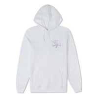 Converse Mountain Logo Hoodie Asia Sizing 'White' 10025050-A02