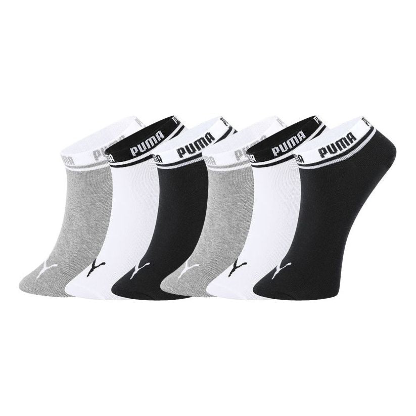 PUMA Sneaker Socks 3 pack 'Black White Grey' 100000379-008