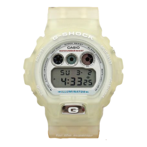 CASIO G-Shock Digital 'Yellow White' DW-6900WF-7T