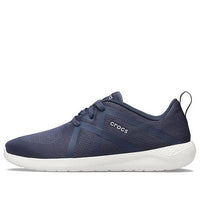 Crocs LiteRide Modform Laces Sneakers 'Navy White' 206070-462