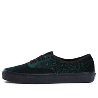Vans Velvet Authentic 'Green Black' VN0A5KRD8E8