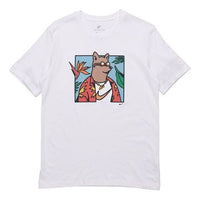 Nike Sunglasses Printing Short Sleeve White DC2751-100
