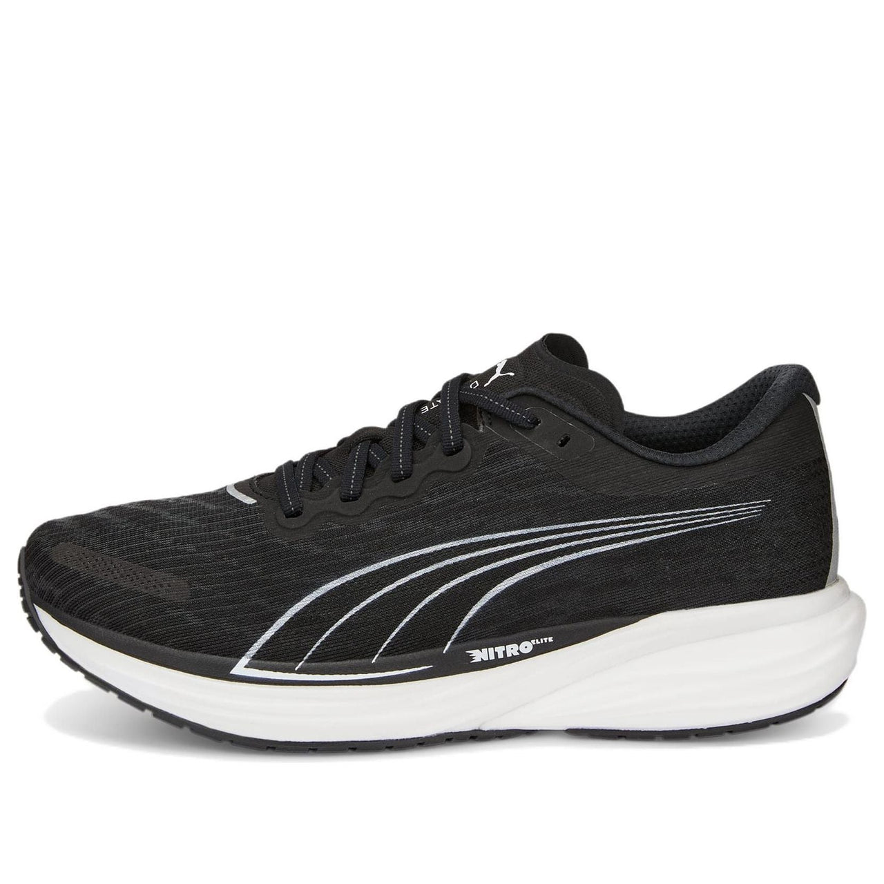 PUMA Deviate Nitro 2 Wide 'Black White' 377484-01