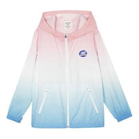 (GS) Skechers Gradient Logo Printed Sun Protection Jacket 'Blue Pink White' P222G035