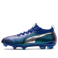 PUMA One2 Leather FG Firm Ground 'Blue' 104740-03