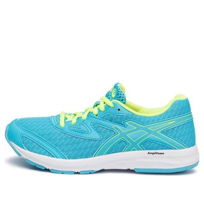 (GS) ASICS Amplica 'Blue Yellow' C808N-401