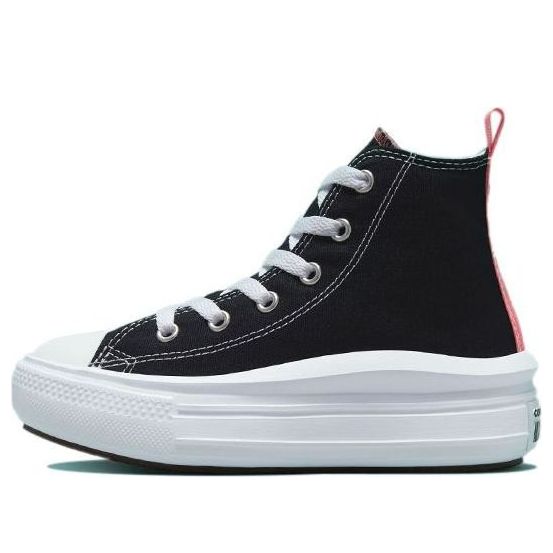 (PS) Converse Chuck Taylor All Star Move Platform High 'Black Pink Salt' 371527F