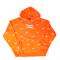 Nike x Kith for New York Knicks AOP Hoodie 'Orange' CZ1749-820