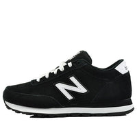 (WMNS) New Balance 501 Series Breathable Wear-resistant Non-Slip Low Tops Retro Black White WL501SUB