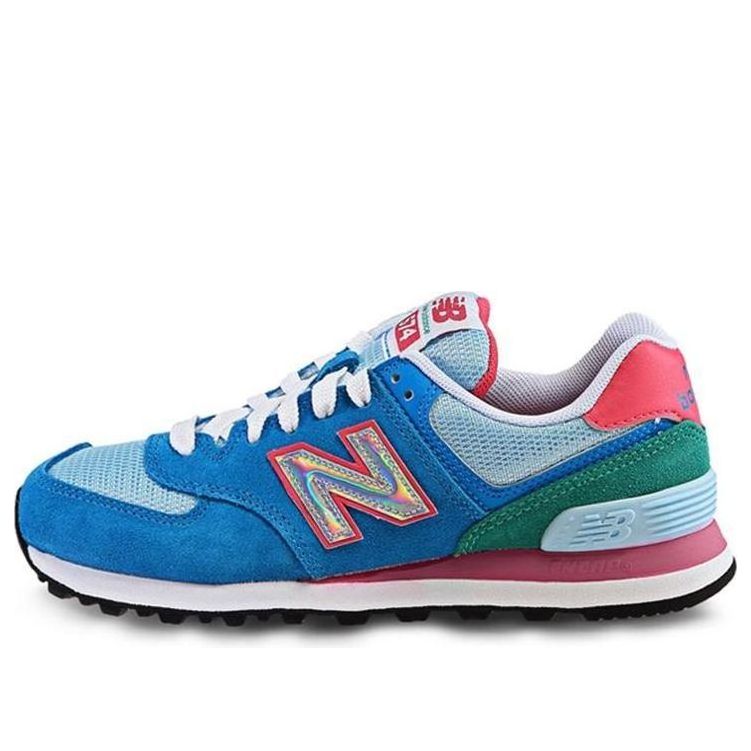 (WMNS) New Balance NB 574 'Blue Pink White' WL574HBR
