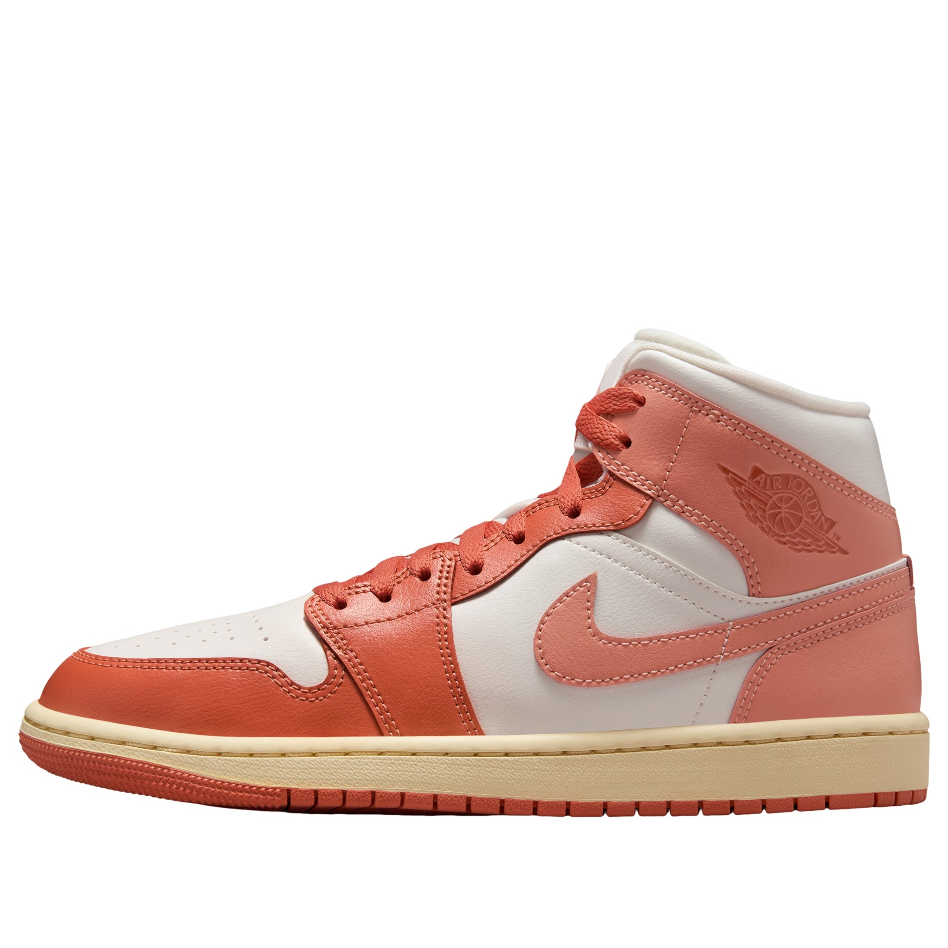 (WMNS)	Air Jordan 1 Mid 'Madder Root'  BQ6472-180