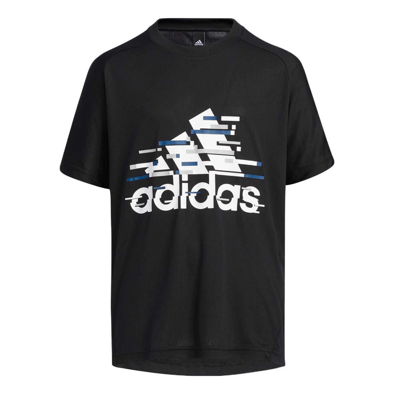(GS) adidas Aeroready T-Shirt Asia Sizing 'Black White' HE2549