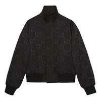 Gucci Jumbo GG Canvas Jacket 'Black' 694165-ZAIDI-1000