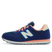 (WMNS) New Balance 373 Series Shock Absorption Wear-resistant Non-Slip Low Tops Retro Navy Blue WL373AD