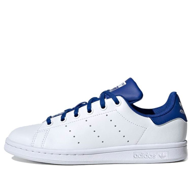 (GS) adidas Stan Smith J 'White Royal Blue' FW4492