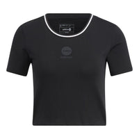 (WMNS) adidas Neo Basketball T-Shirts 'Black' HM1987