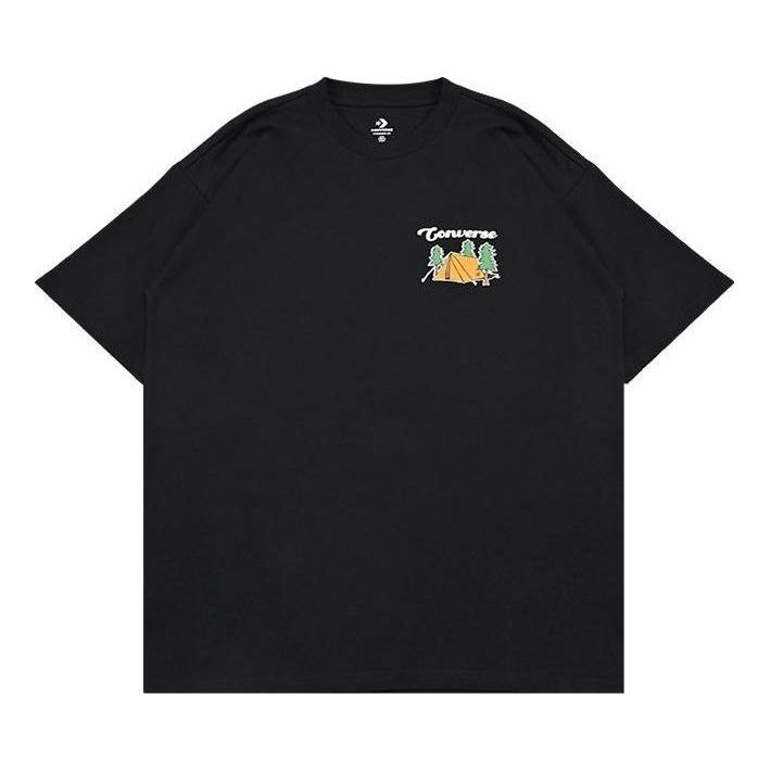 Converse Outdoor Graphic Tee Asia Sizing 'Black' 10025882-A02