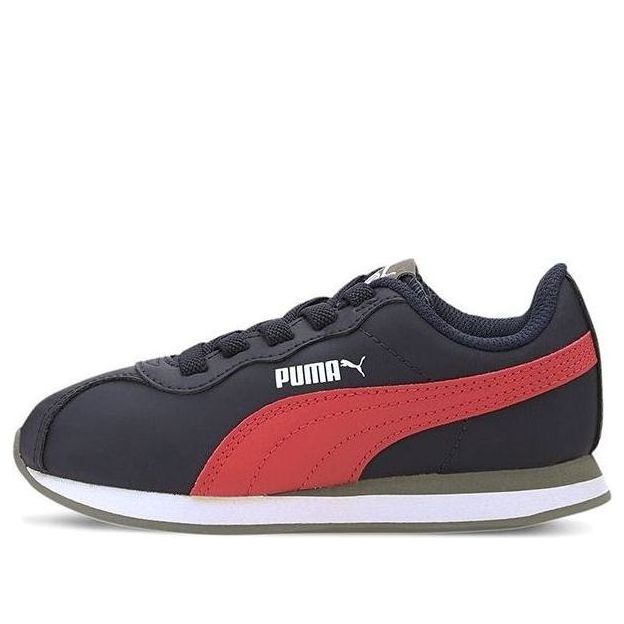 (PS) PUMA Turin ll Low-Top Sneakers Black/Red/White 369852-07
