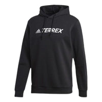 adidas Terrex Graphic Logo Hoodie 'Black' GL6107