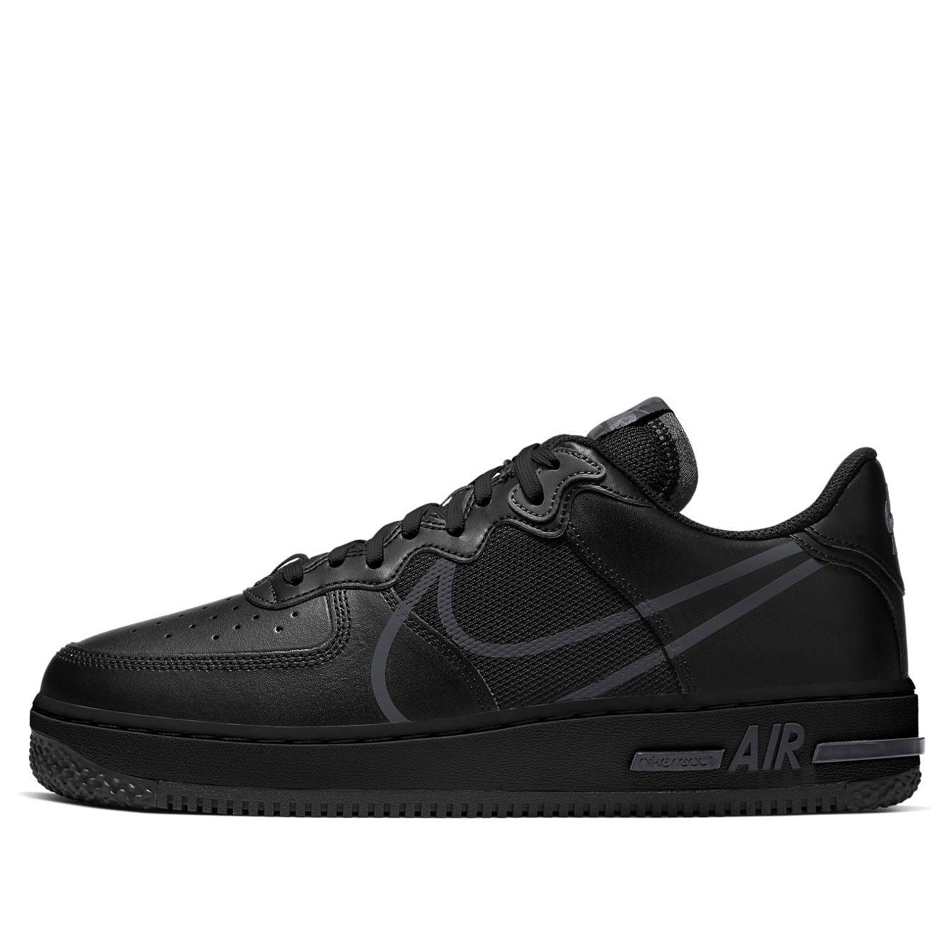 Nike Air Force 1 React 'Triple Black' CT1020-002