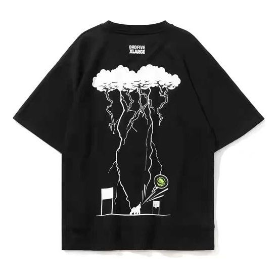 Li-Ning BAD FIVE x XLARGE Short Sleeve Black AHSP531-1