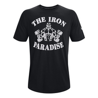 Under Armour Project Rock Iron Paradise T-shirt 'Black' 1373748-001