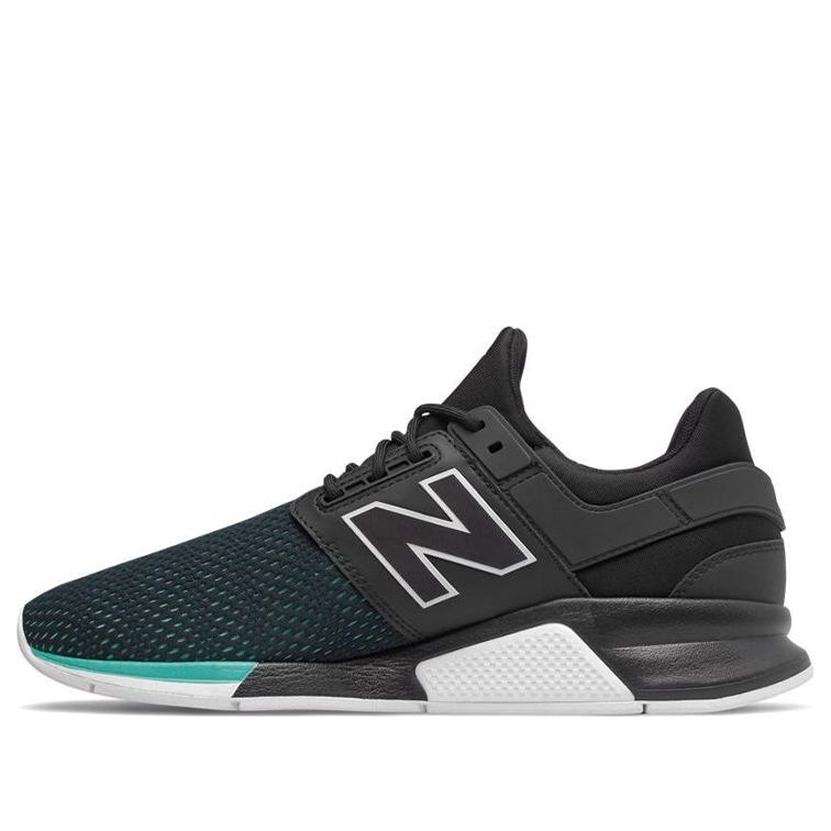 New Balance 247 Shoes Black/Green MS247TK
