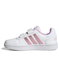 (PS) adidas Hoops 2.0 K 'White Pink' FY9461