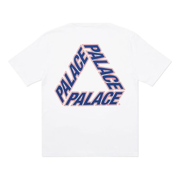 PALACE Round Neck Short Sleeve Unisex White PAL-FW20-252